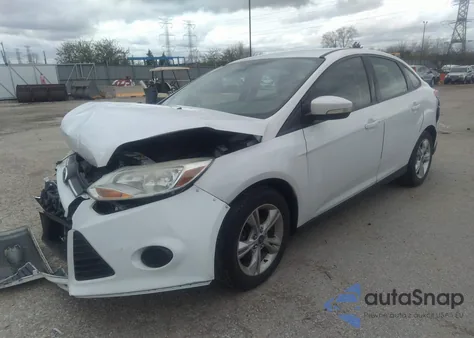 2014 Ford Focus Se z USA, uszkodzony, nr VIN 1FADP3F26EL302525